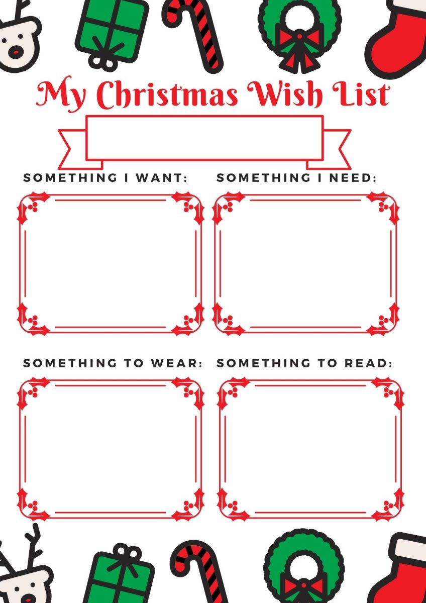 something you want, something you need - free xmas gift rule printable